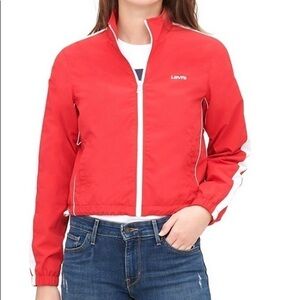 Women’s Levi’s Taslan coach track jacket XS NWT